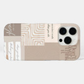 Motiverende Collage Case-Mate iPhone Case (Achterkant (horizontaal))