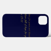 Motiverende en inspirerende bijbelcitaten Case-Mate iPhone case (Achterkant (horizontaal))