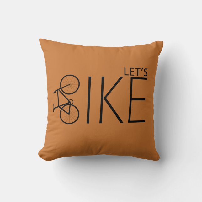 Motiverende fietser citaat - Grappige fietsen  Kussen (Voorkant)