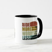 Motiverende fietser - Grappige fietscitaten Mok (Voorkant rechts)