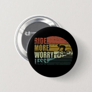 Motiverende fietser - Grappige fietscitaten Ronde Button 5,7 Cm