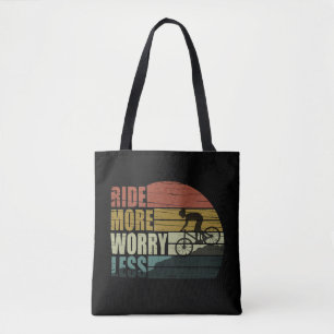 Motiverende fietser - Grappige fietscitaten Tote Bag