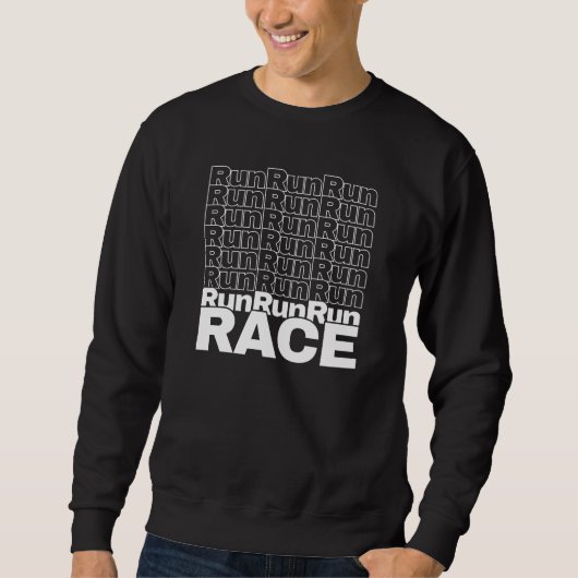 Motiverende hardloopquote voor in training - Ren w Trui (Voorkant)