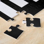 Motiverende hardloopster in opleiding quote - hard legpuzzel (Zijkant)
