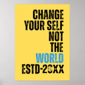 motiverende inspirerende fitness quotes posters (Voorkant)