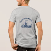 Motiverende Leiderschapsquote T-shirt (Achterkant)