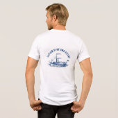 Motiverende Leiderschapsquote T-shirt (Achterkant volledig)