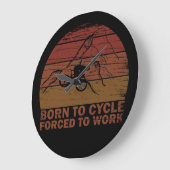 Motiverende Mountainbike-quote - Grappige fietsen Grote Klok (Hoek)