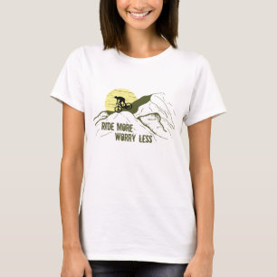 Motiverende Mountainbike-quote - Grappige fietsen T-shirt