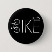 Motiverende mountainbike-quotes ronde button 5,7 cm (Voorkant)