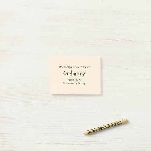 motiverende notities post-it® notes (Op bureau)