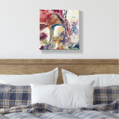 Motiverende op canvas gedrukte kunst  afdruk (Insitu (Slaapkamer))