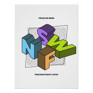 Motiverende Poster Kantoor Decoratie Vet Citaat