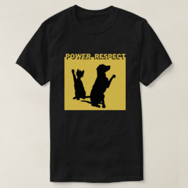Motiverende Pro Keuze Kat en Hond Huisdier T-shirt