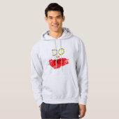 Motiverende quote Hodi Hoodie (Voorkant volledig)