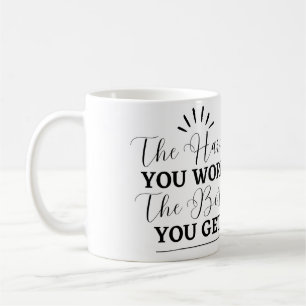 Motiverende Quote Koffiemok