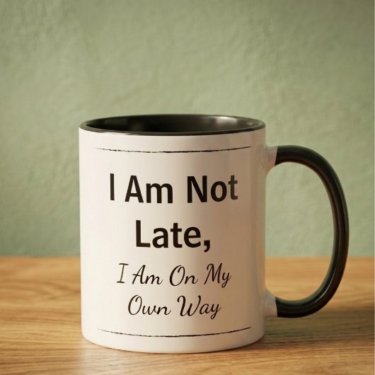 Motiverende quote koffiemok mok