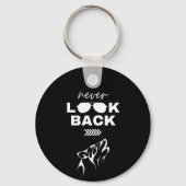 Motiverende Quote Metalen Sleutelhanger (Voorkant)