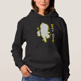Motiverende quote om niet op te geven, fitness & s hoodie