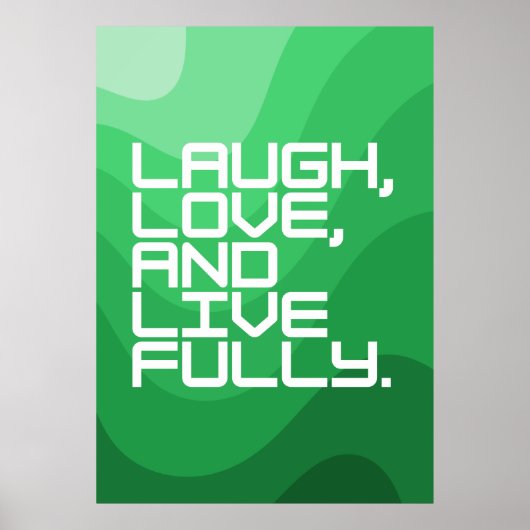Motiverende Quote Poster (Voorkant)