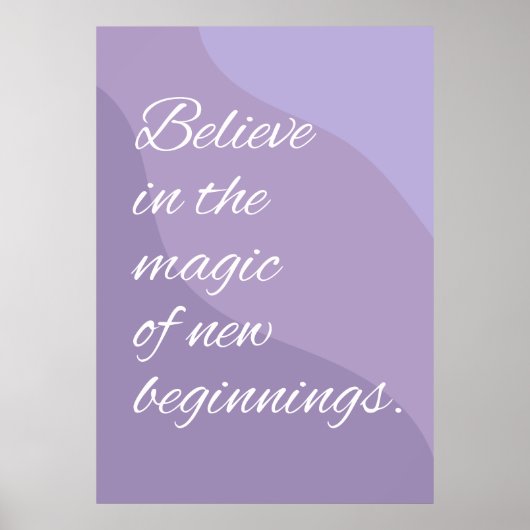 Motiverende Quote Poster (Voorkant)
