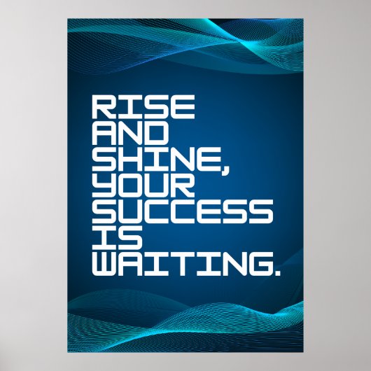 Motiverende Quote Poster (Voorkant)