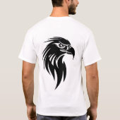 Motiverende Quote Sleutelhanger T-shirt (Achterkant)