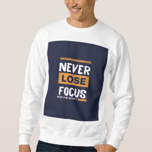 Motiverende quote t-shirt  (Voorkant)