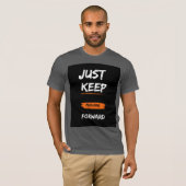 Motiverende quotes T-shirt voor unisex (Voorkant volledig)