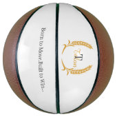 Motiverende Sport Basketbal (Verticaal)