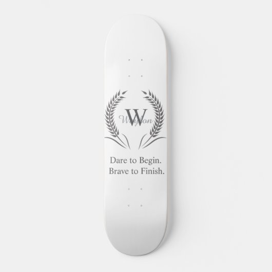 Motiverende Sport Persoonlijk Skateboard (Voorkant)
