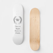 Motiverende Sport Persoonlijk Skateboard (Voorkant)