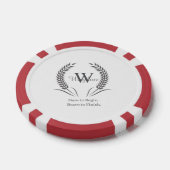 Motiverende Sport Poker Chips (Enkel)