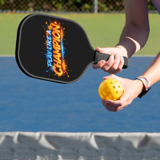 Motiverende sportquote-ontwerp pickleball paddle (Insitu)