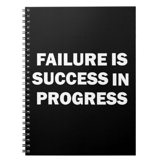 Motiverende sportzaal citaten voor succes notitieboek (Voorkant)