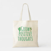 Motiverende Spreuk Boodschappentas Tote Bag (Achterkant)