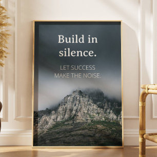 Motiverende Spreuk Poster