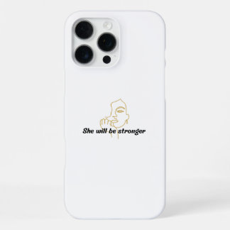 Motiverende telefoonhoes voor vrouwen iPhone 16 pro max hoesje