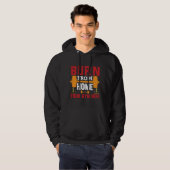 Motiverende Thuisgym Workout Hoodie (Voorkant volledig)