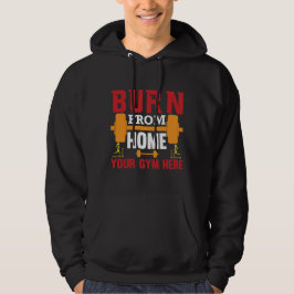 Motiverende Thuisgym Workout Hoodie
