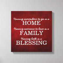 Motiverende typografie familie citaat