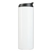 Motiverende typografische retro stijl thermosbeker (Gedraaid links)