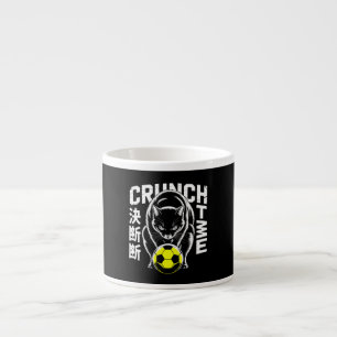 Motiverende Voetbal Kat - Cadeau voor Koffieliefhe Espresso Kop