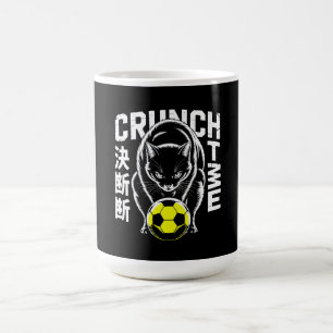 Motiverende Voetbal Kat - Cadeau voor Koffieliefhe Koffiemok