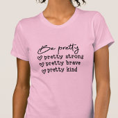 Motiverende Vrouwen T-shirt