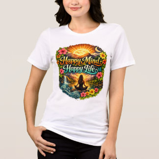 Motiverende vrouwen wit T-shirt