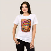 Motiverende Vrouwen Wit T-shirt (Voorkant volledig)