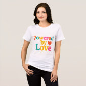 Motiverende vrouwen wit T-shirt (Voorkant volledig)
