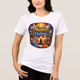 Motiverende vrouwen wit T-shirt