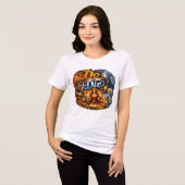 Motiverende vrouwen wit T-shirt (Voorkant volledig)